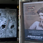 企業廣告再創作──藝術家向巴黎氣候峰會施壓