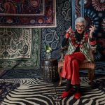 101歲「最潮婆婆」 展示年齡不是界限 為品牌公司設計地毡