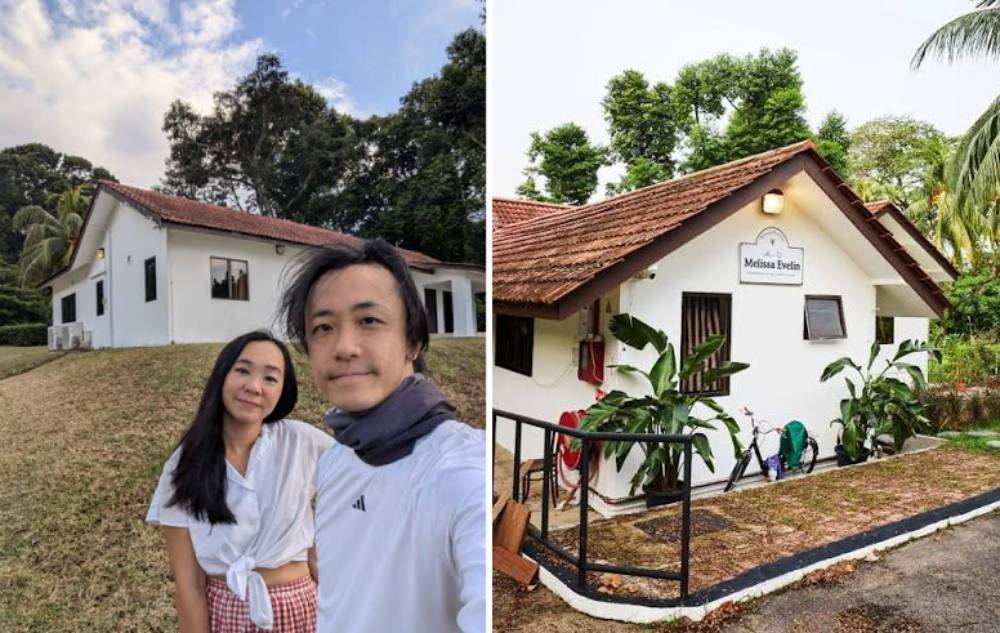 蔡旭賢和李麗婷經營農場民宿House of Melissa Evelin。